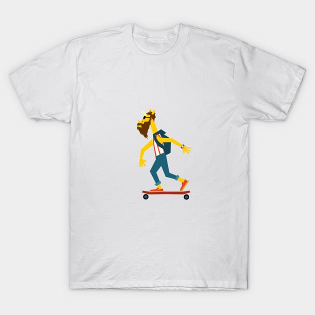 Cruising Unicorn T-Shirt by Thatssounicorny